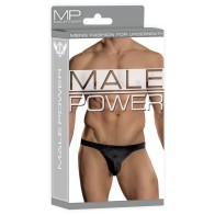 Male Power Bong Thong Black S/M