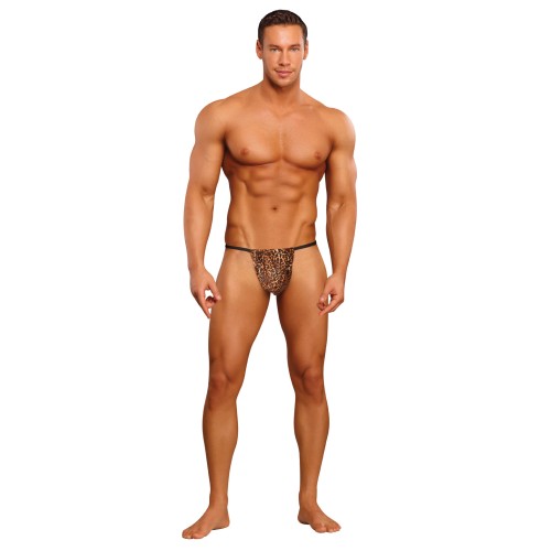 Tanga Animal Print Male Power - Comodidad Sexy