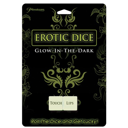 Erotic Dice Glow in the Dark - Fun Adult Game