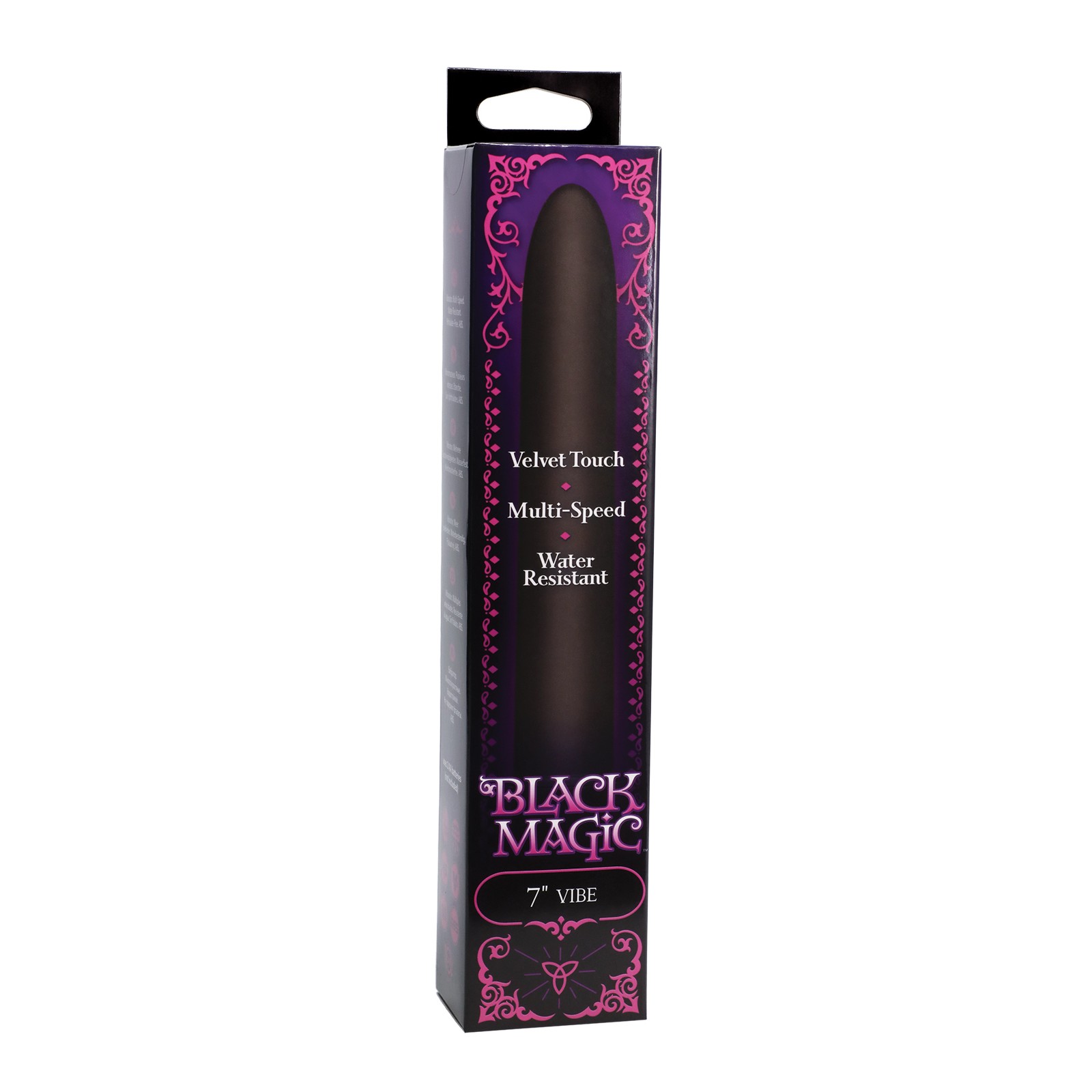 Black Magic 7-Inch Vibrator - Waterproof and Body-Safe Design