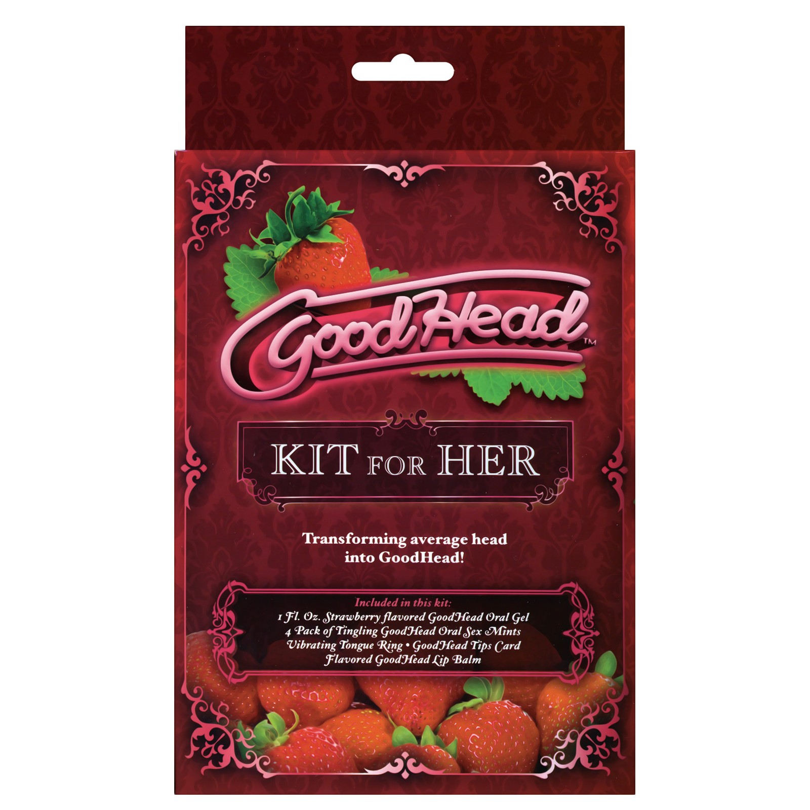 Kit GoodHead para Ella - Sabor a Fresa Deliciosa