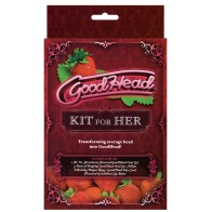 Kit GoodHead para Ella - Sabor a Fresa Deliciosa