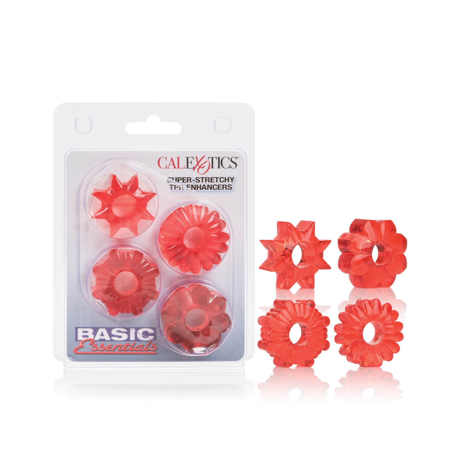 Basic Essentials Rings Red Set for Enhanced Experience