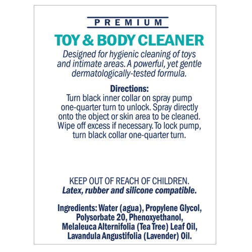 Swiss Navy Toy & Body Cleaner - Essential Hygiene