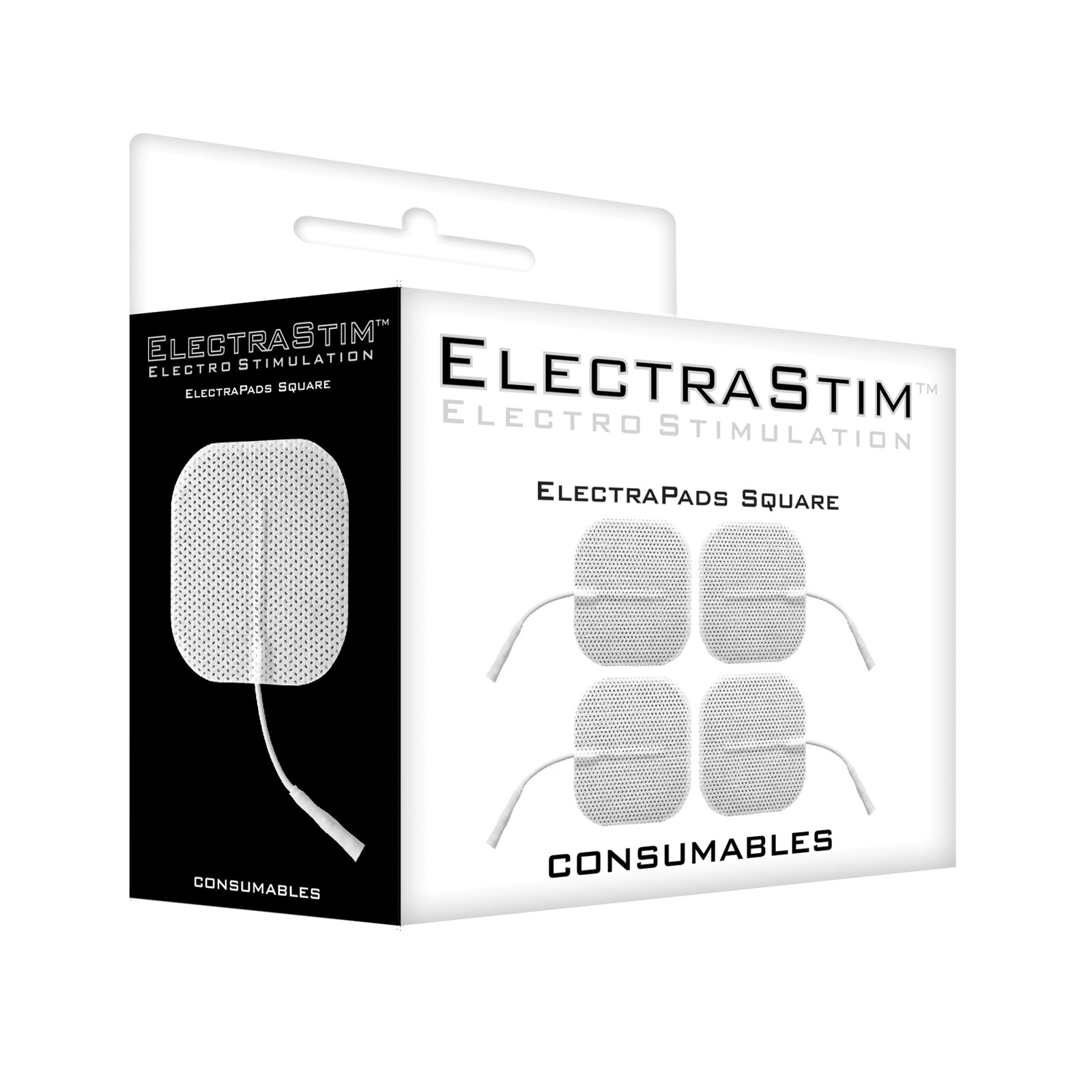 ElectraStim Square Self Adhesive Pads for Exclusive Sensations