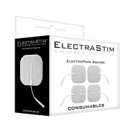 ElectraStim Square Self Adhesive Pads for Exclusive Sensations