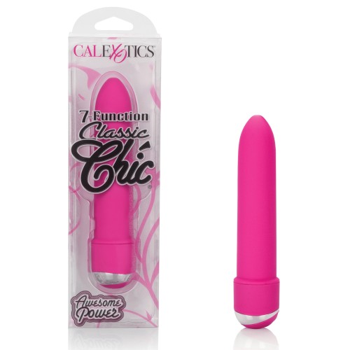 Classic Chic 4.25-Inch 7 Function Pink