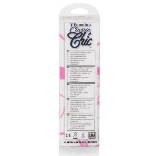 Classic Chic 4.25-Inch 7 Function Pink