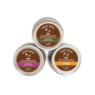 Earthly Body Massage Candle Trio for Sensual Relaxation