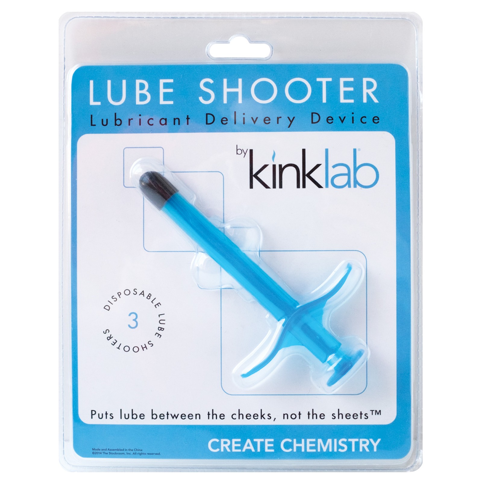 Blue Lube Shooter for Easy Application