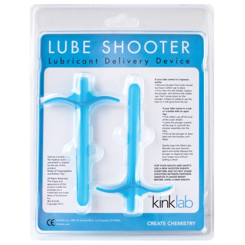 Blue Lube Shooter for Easy Application