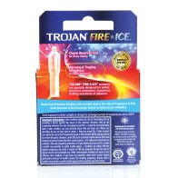 Preservativos Trojan Fire y Ice Caja de 3