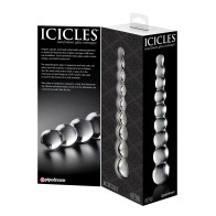 Icicles No. 2 Glass Massager Hand Blown