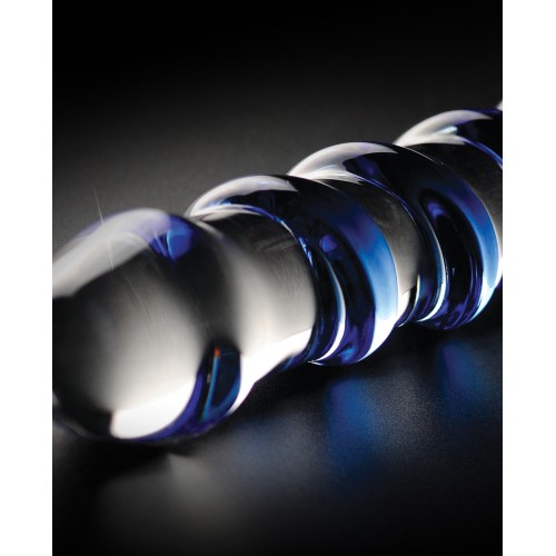 Icicles No. 5 Hand-Blown Glass Massager for Premium Pleasure