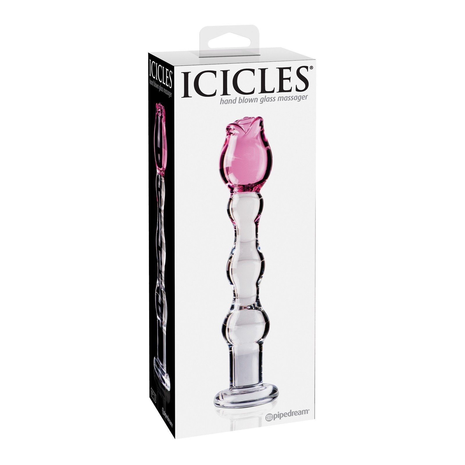 Icicles No. 12 Hand Blown Glass Massager