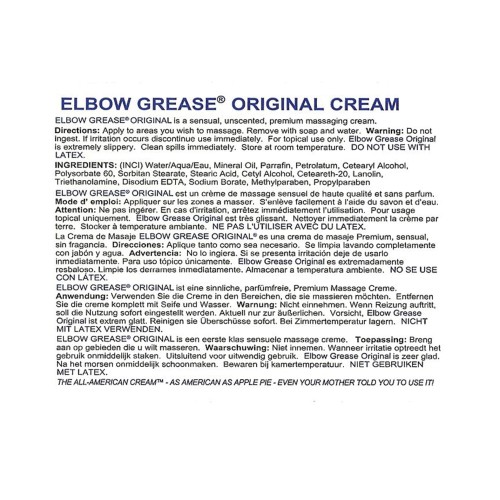 Crema Original Elbow Grease - 1 oz