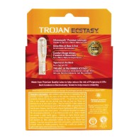 Trojan Ultra Ribbed Ecstasy Condoms