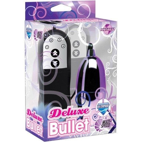 Deluxe Multi-speed Waterproof Bullet Vibe Purple