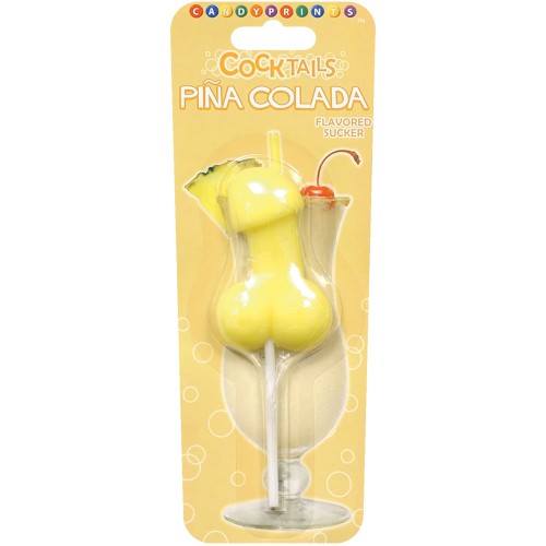 Chupete Sabor Cocktail - Pina Colada Dulces