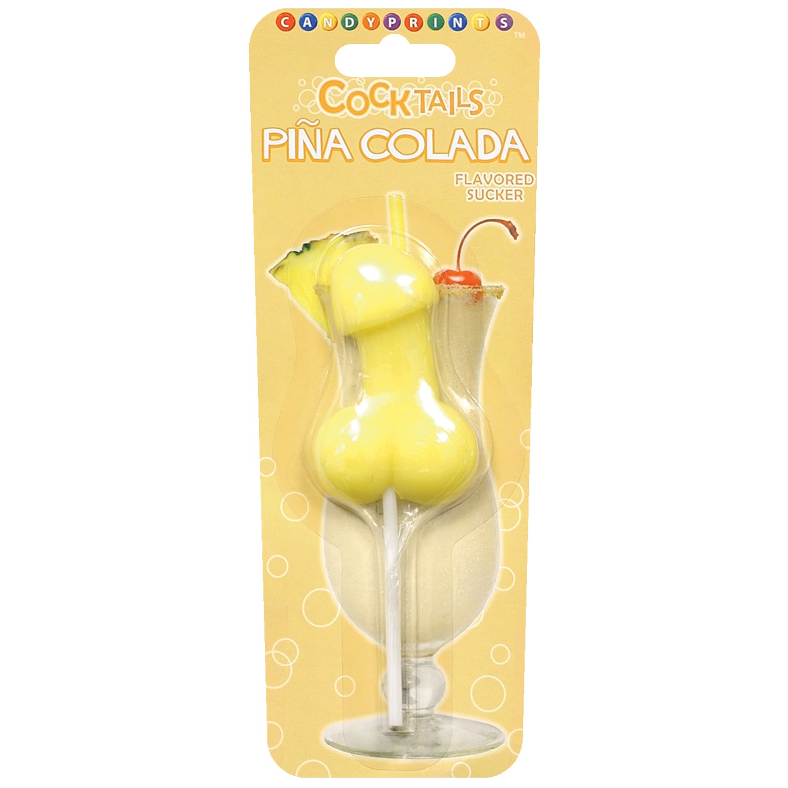 Chupete Sabor Cocktail - Pina Colada Dulces