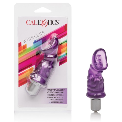 Pussy Pleaser Clit Climaxer Vibrator Purple