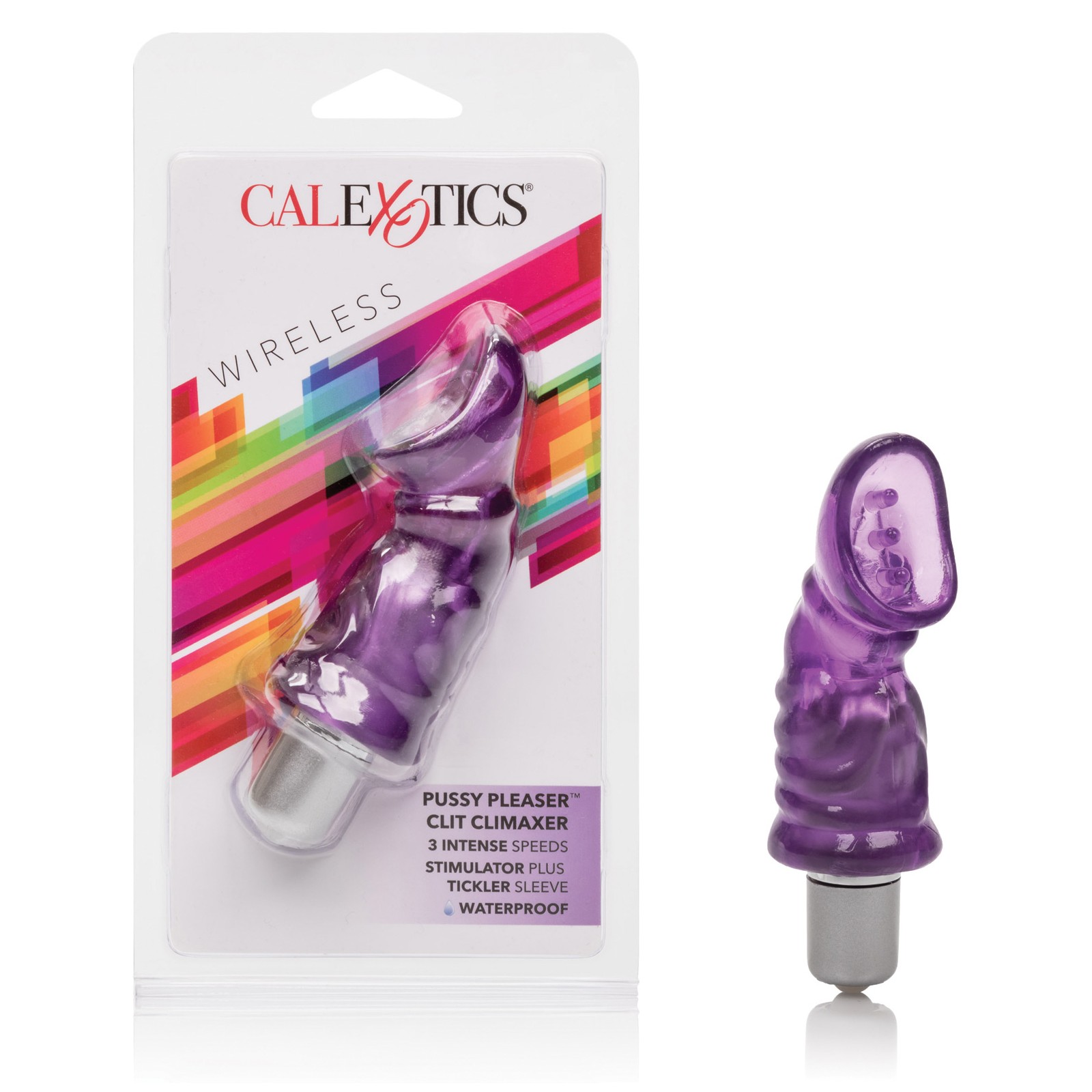 Pussy Pleaser Clit Climaxer Vibrator Purple