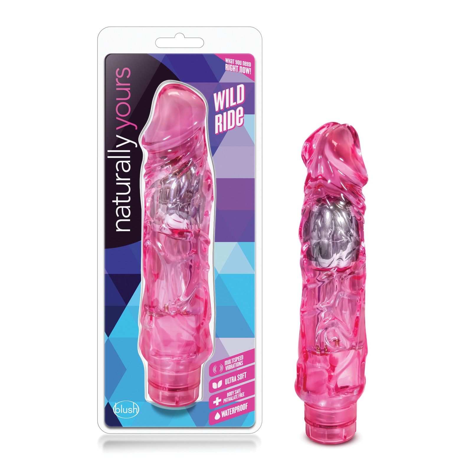 Blush Naturally Yours Wild Ride Vibrator