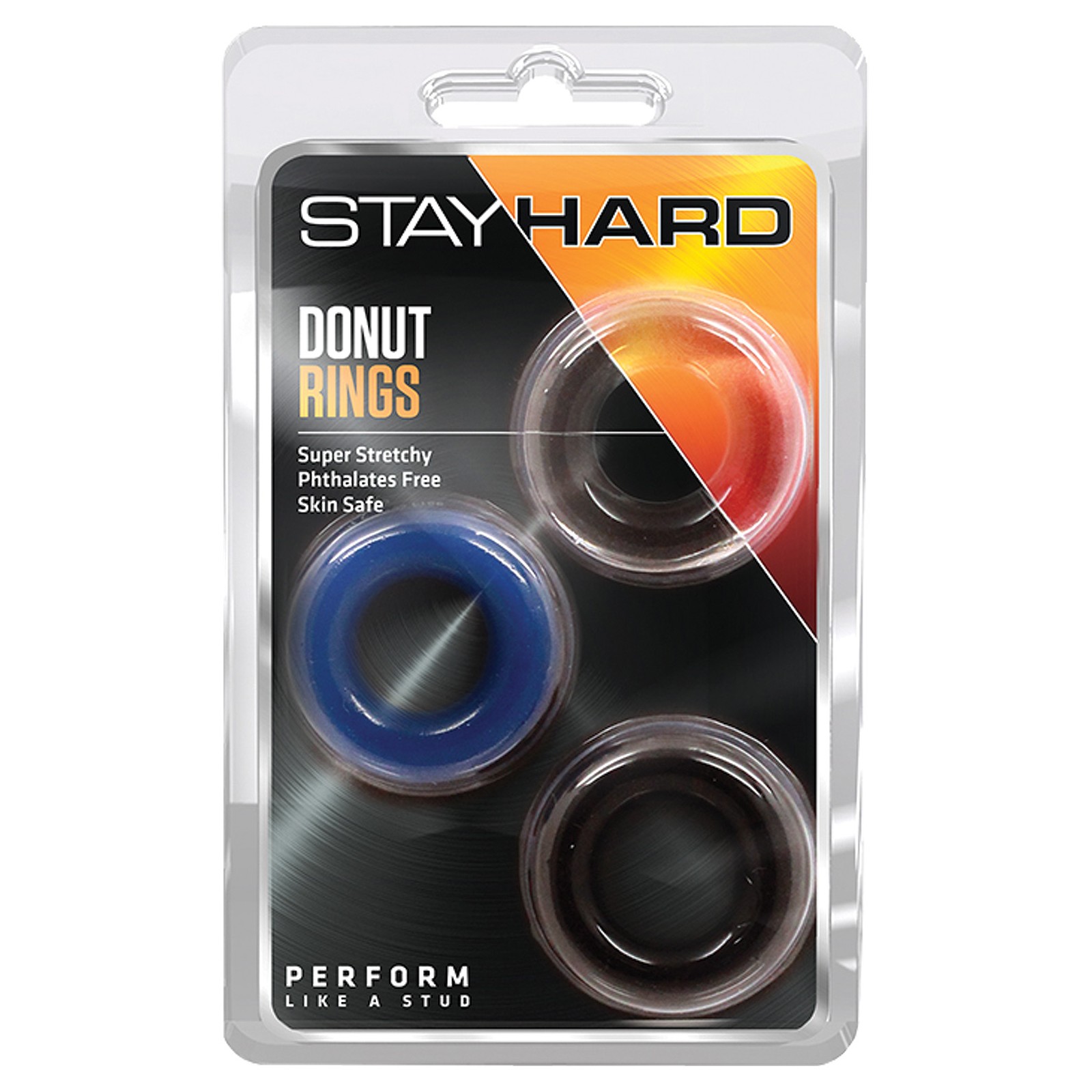 Blush Stay Hard Cock Ring Set - Performance Enhancer