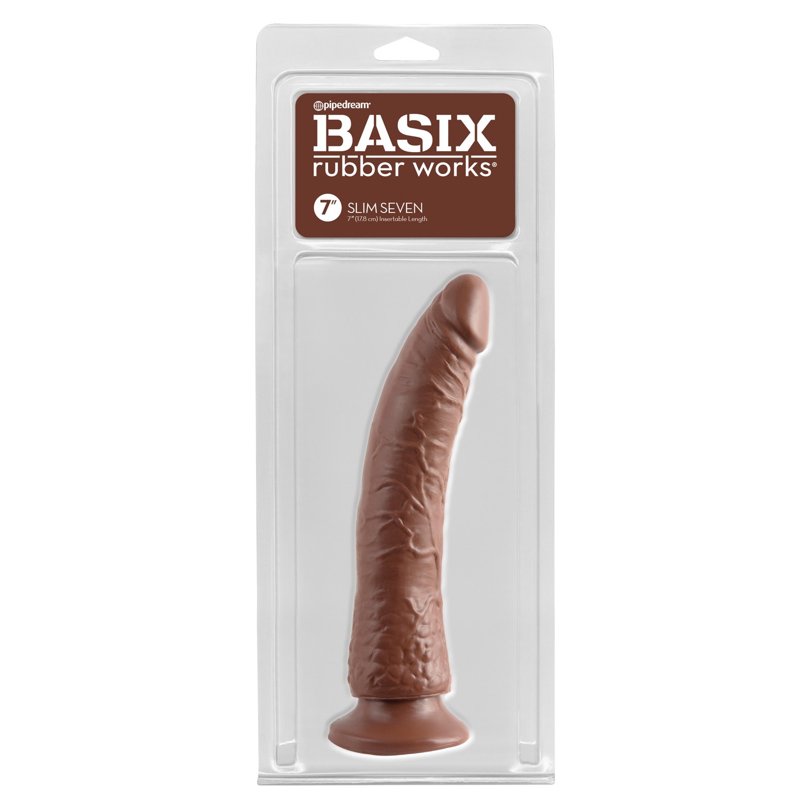 Basix Rubber Works 7 Slim Dong - Brown