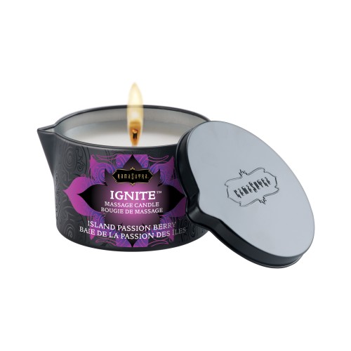 Kama Sutra Ignite Massage Candle - Island Passion