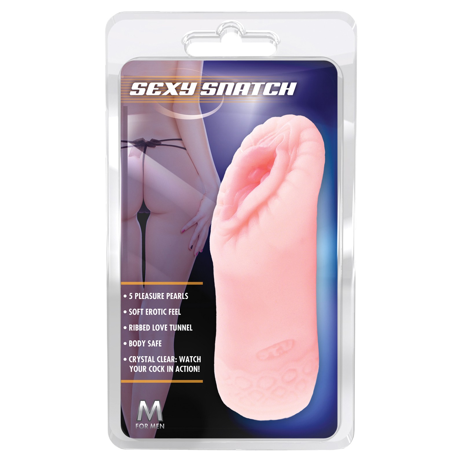 Blush M para Hombres Sexy Snatch para Placer Intenso