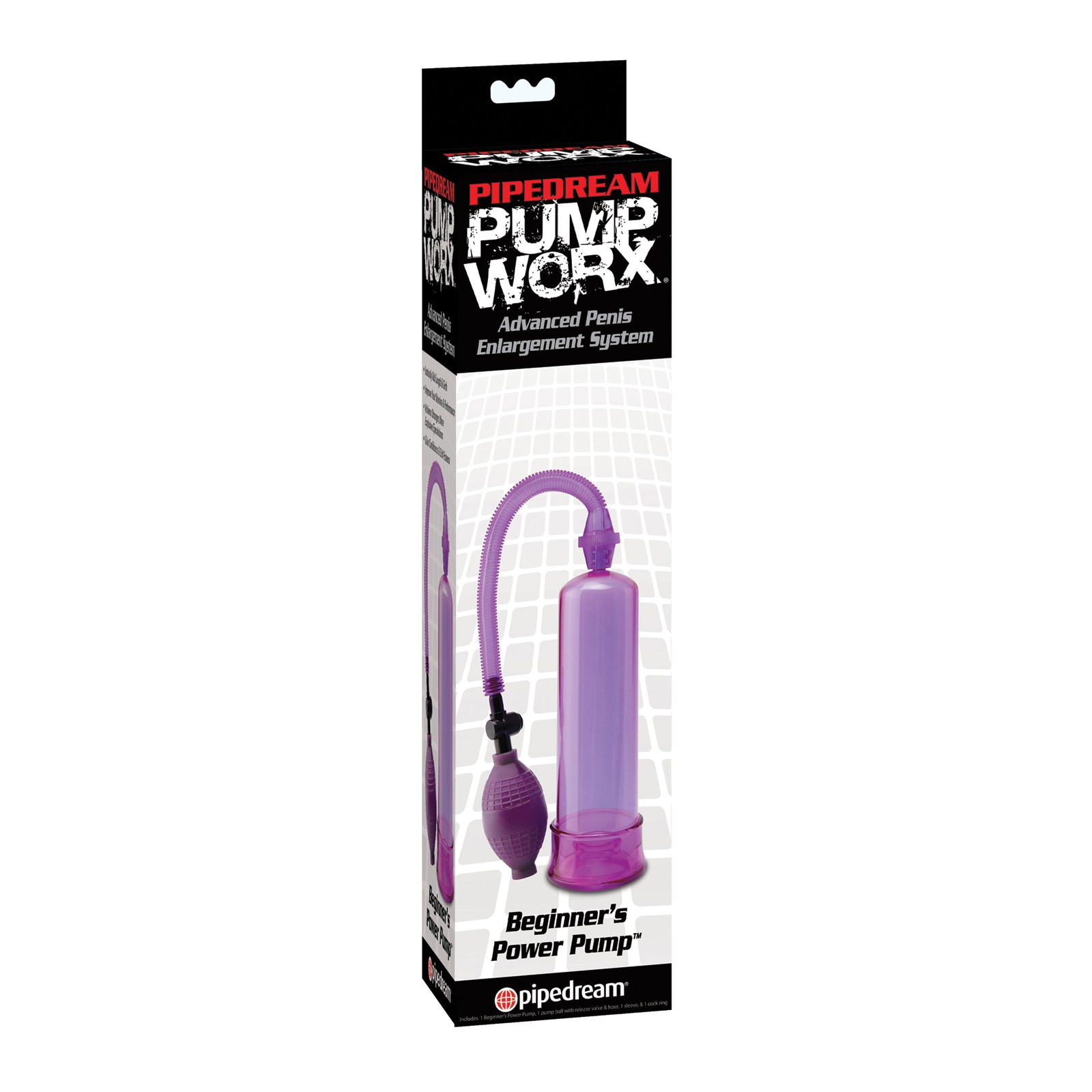 Pump Worx Power Pump para Principiantes Púrpura