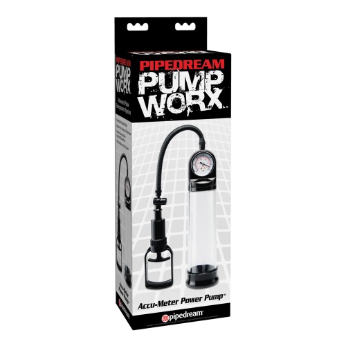 Pump Worx Accu-Meter Power Pump para Aumento de Tamaño