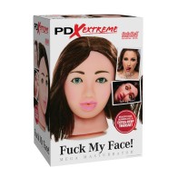 PDX Extreme Fuck My Face Brunette Replica