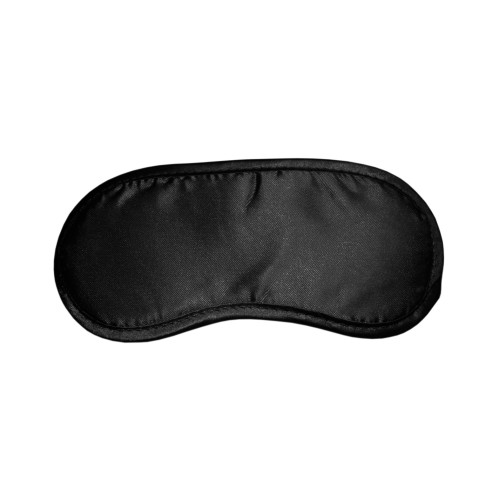 Sex & Mischief Satin Blindfold Black