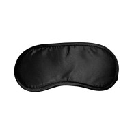 Sex & Mischief Satin Blindfold Black