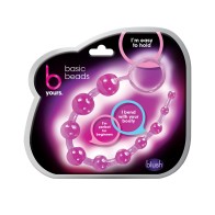 Blush B Yours Basic Anal Beads Purple