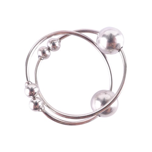 Fetish Fantasy Non-Piercing Nipple Bull Rings Silver