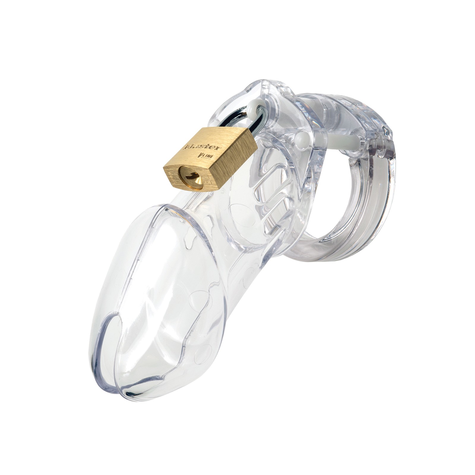 CB-6000 Chastity Device - 3 1/4" Clear Cock Cage