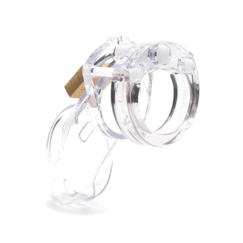 CB-6000 Chastity Device - 3 1/4" Clear Cock Cage