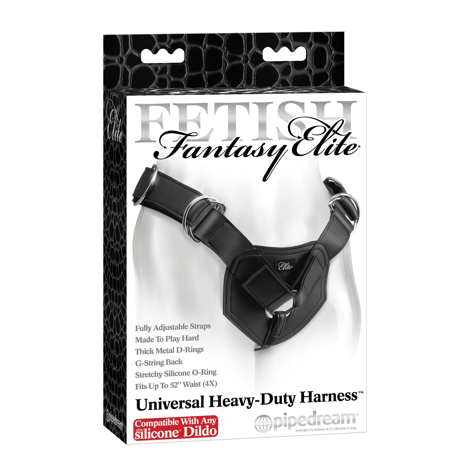 Arnés Pesado Fetish Fantasy Elite para Juego Strap-On