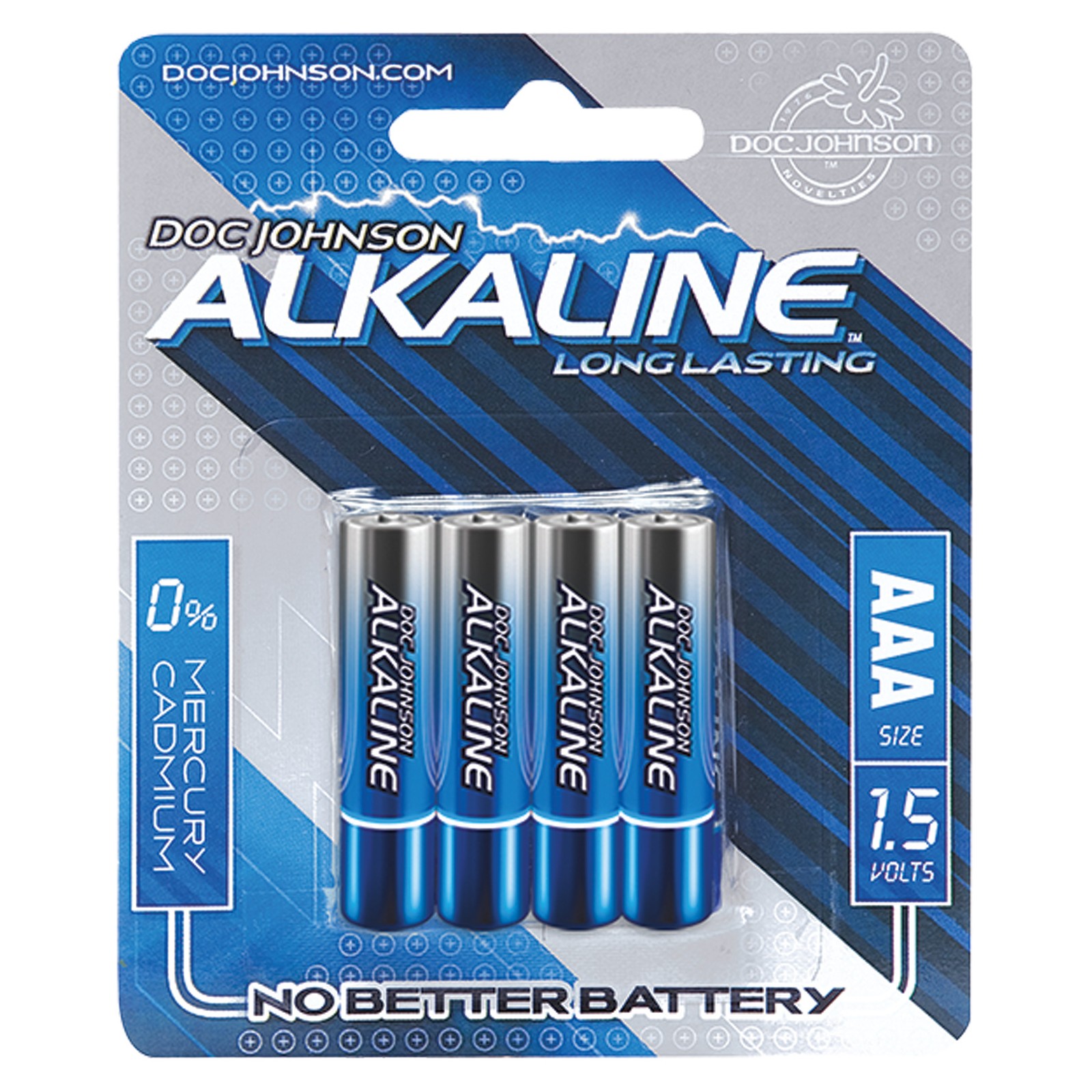 Doc Johnson AAA Alkaline Batteries - 4 Pack