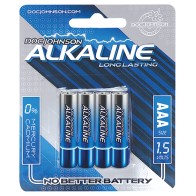 Doc Johnson AAA Alkaline Batteries - 4 Pack