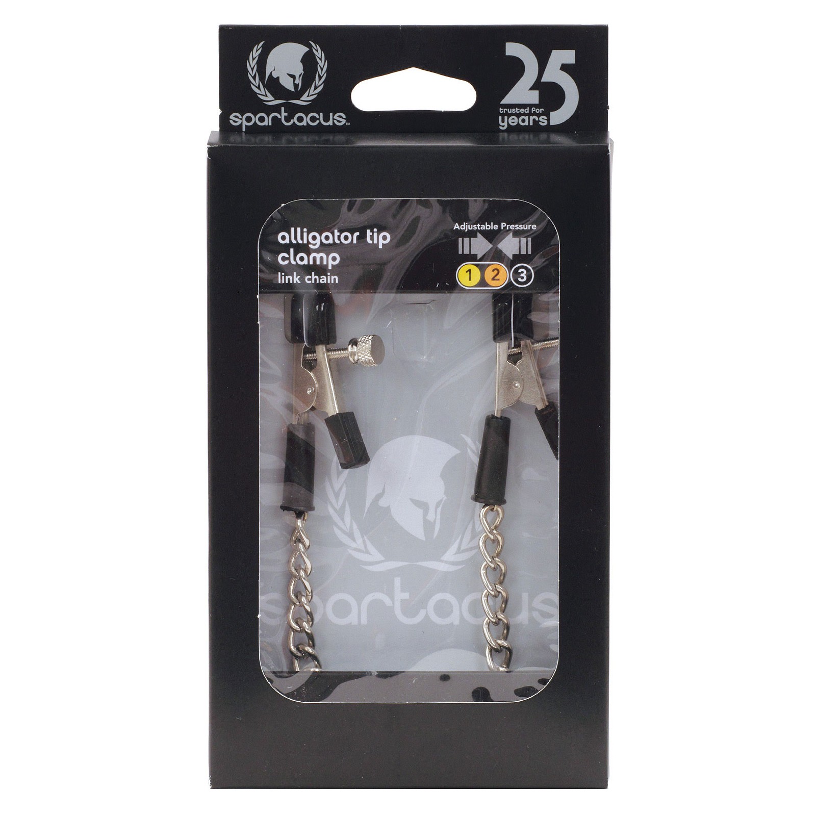 Spartacus Adjustable Nipple Clamps with Chain