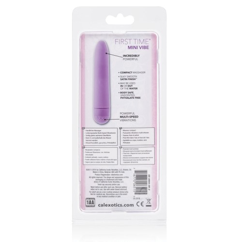 Mini Vibrador Primerizo - Púrpura