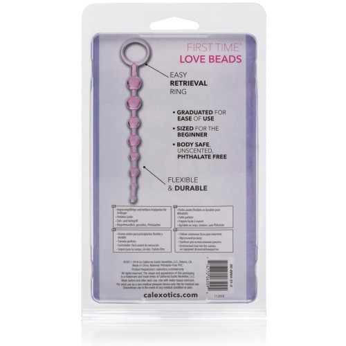 First Time Love Beads for Beginners - Pink