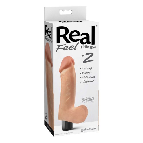 Vibrador Real Feel No.2 Largo Multi-velocidad