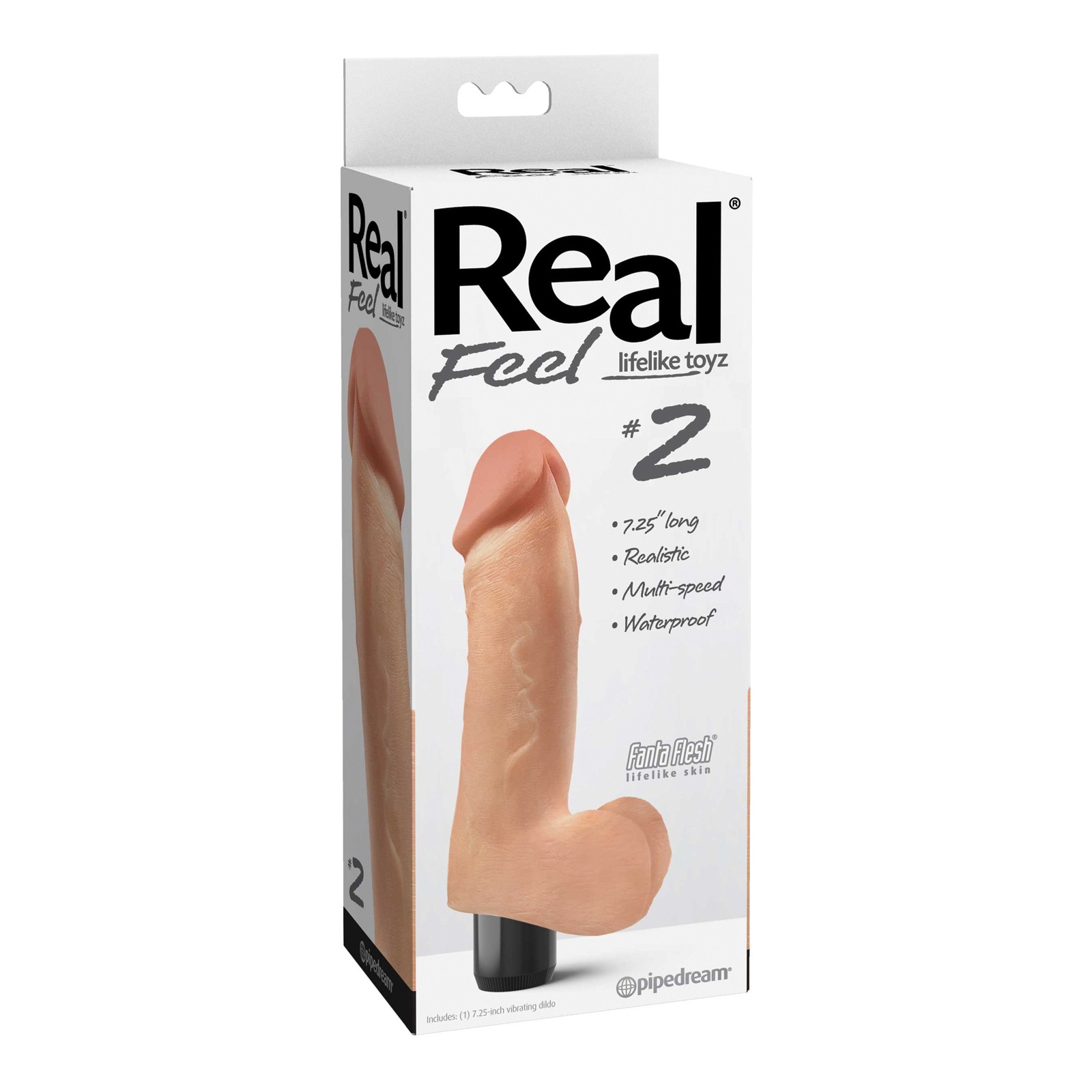 Vibrador Real Feel No.2 Largo Multi-velocidad