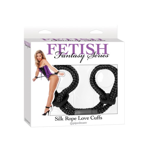 Fetish Fantasy Silk Rope Love Cuffs