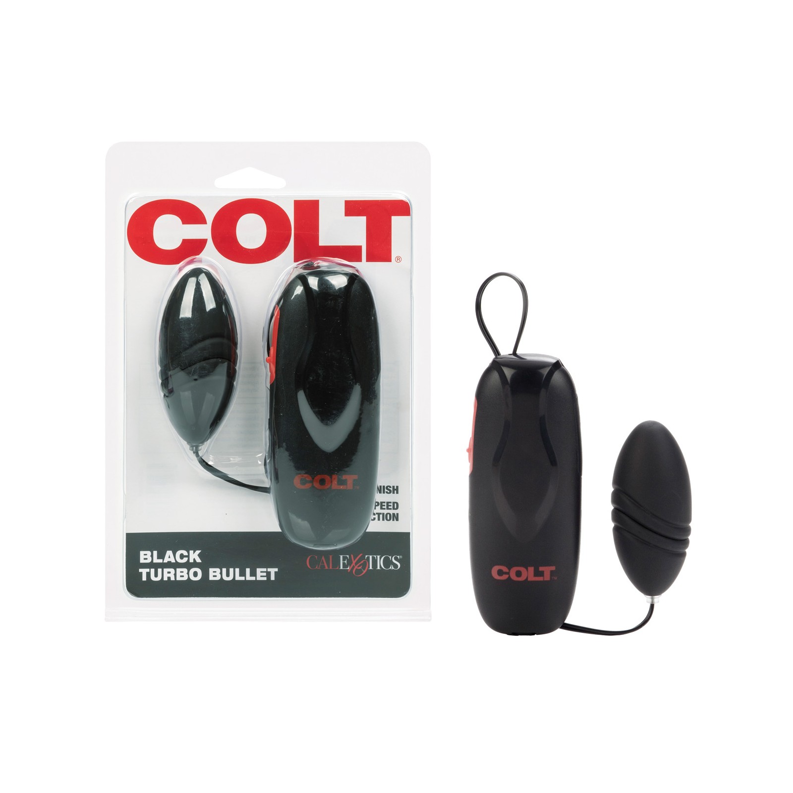 COLT Turbo Bullet Black for Ultimate Vibrating Pleasure